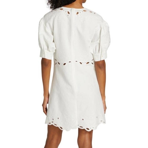 Derek Lam 10 Crosby Everett Embroidered Dress - Picture 11 of 12